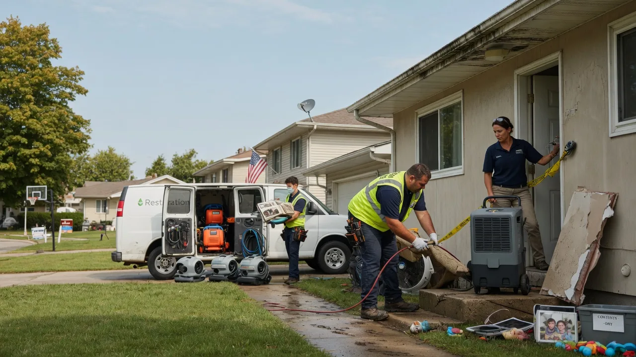 Water Damage Restoration in Williamsburg, VA near me